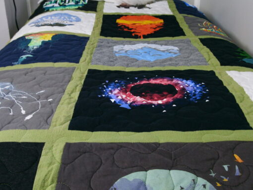 quilt with sashing